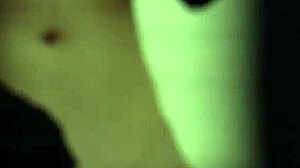 Stepsister hides in bathroom for orgasm! Caught spying through keyhole!