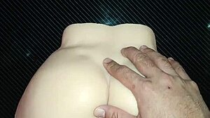 Yo, banging Candy doggystyle while smacking her ass hard!