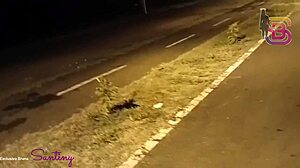 She Argued with Her Husband and Decided to Meet a Friend in the Square for a Chat