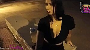 She Argued with Her Husband and Decided to Meet a Friend in the Square for a Chat