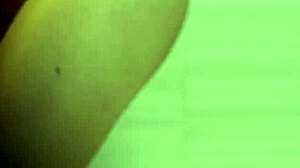 Stepsister hides in bathroom for orgasm! Caught spying through keyhole!