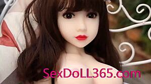 100Cm Cute Sex Doll Renee For Easy Fucking, Teen Pussy Doll Action