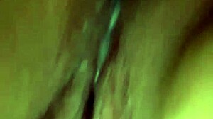 latina teen with tight pussy gets amateur creampie filling