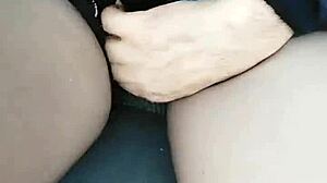 Mala gets daring with public flashing of her naked body outdoors