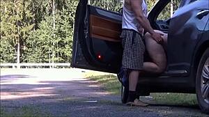 I Couldn't Resist Banging a Fellow Traveler on the Road Again