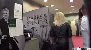 Striking Czech Teen Seduced In Mall, Fucked Hard In POV