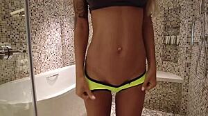 Wow, Monika Fox Strips Naked in Steamy Shower Scene!