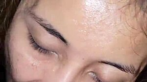 Man Cums in Mouth During Oral Session