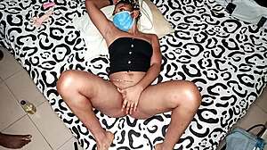 My yellow pawpaw girlfriend plays with dildo and toys, oh man