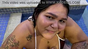 man, maria bbw at 20 sucked me off by the pool so good