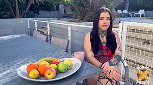 Laeticia, a beautiful woman with strong character