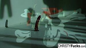 Christy Mack Feels Ecstasy Playing With Amazing Ass And Wet Pussy