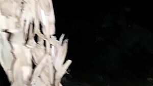 i caught stepmom pissing and masturbating outside