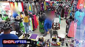 Office Teasing Turns Into Bent-Over Riding With Small Tits Shaved Pussy.