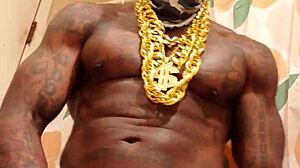 Worship That Big Black Hairy Dick!