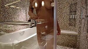 Wow, Monika Fox Strips Naked in Steamy Shower Scene!