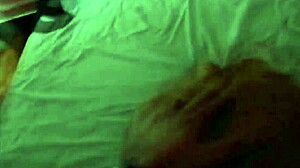 Busty Brazilian blonde feels amazing with cum on her tits