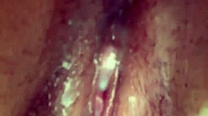 latina teen with tight pussy gets amateur creampie filling