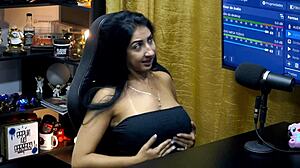 I Couldn’t Resist Licking and Fingering Renatinha Mello’s Hairy Latina Pussy