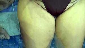 man, maria bbw at 20 sucked me off by the pool so good