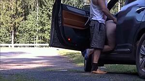 I Couldn't Resist Banging a Fellow Traveler on the Road Again