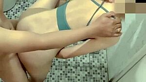 CCTV Captures School Toilet Orgasm of Shaking Girl