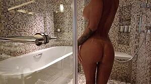 Wow, Monika Fox Strips Naked in Steamy Shower Scene!