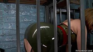 Blonde Lesbian Gets Anal Fisted and Banged