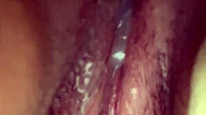 latina teen with tight pussy gets amateur creampie filling