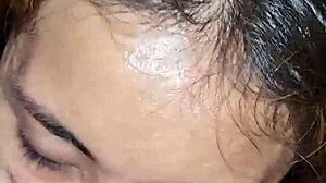 Man Cums in Mouth During Oral Session