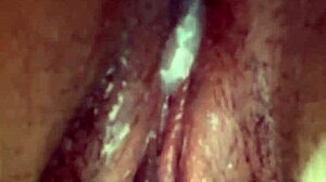 latina teen with tight pussy gets amateur creampie filling