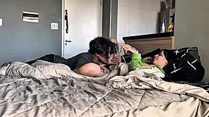 Romantic Encounter On Cold Day With Amberzinha