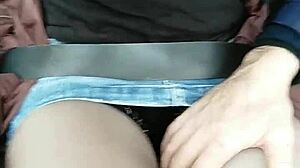 Mala gets daring with public flashing of her naked body outdoors