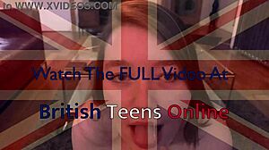 British Teen 18+ Gives Sloppy Blowjob And Tit Wank