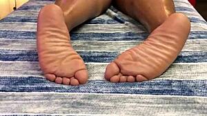 licking wet pussy and spreading thick black ass