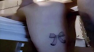 the slut gets fucked in the ass and then cleans my ass with her tongue