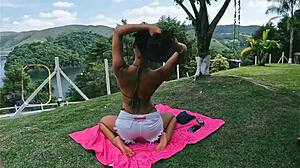 Couple Swap With Two Brunettes In Public Teaser