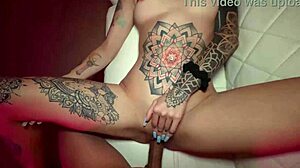 Tattoo Babe Cassidy Luxe Feels Intense Pleasure