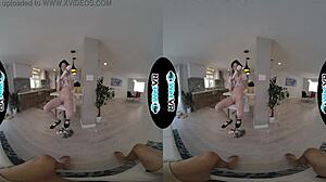 wetvr vr pov pounding girl scout with vibrator and creampie