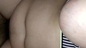 i got drilled by the pizza guy in my living room, his load all over my ass