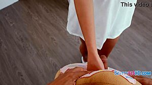 I told my stepsis if I eat her out, she'll fuck me hard with her natural tits bouncing in this taboo hardcore session