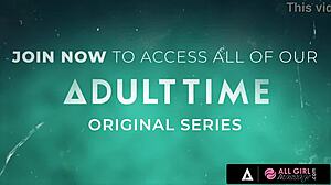 Gorgeous milf rewards teen 18+ cutie nanny Gia Derza with oiled massage and girl-on-girl licking.