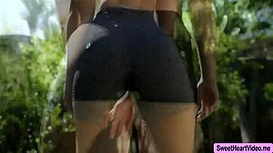 nasty lesbian trainer facesat by client licking ass