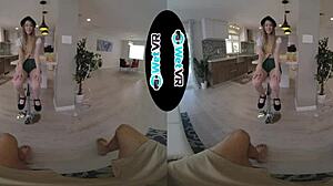 wetvr vr pov pounding girl scout with vibrator and creampie