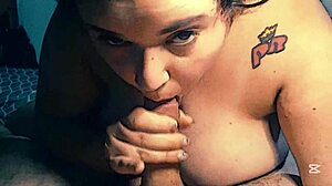 I received the best blowjob ever from a chubby amateur.