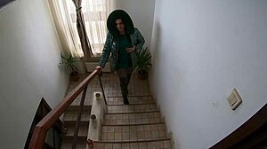 Hey, watch this slutty mature explode after sucking cock in down-jacket fetish ep 256 preview!