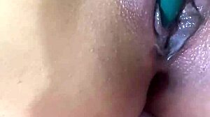 Young girl with two vaginas gets fucked in pov