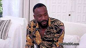 Milf lusts over big black cock of new interracial neighbors