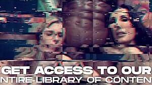 Dick or pussy frees stuck milf from couch