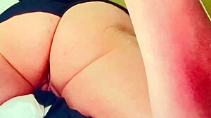 Face Down Orgasm With Hitachi Toy Close Up